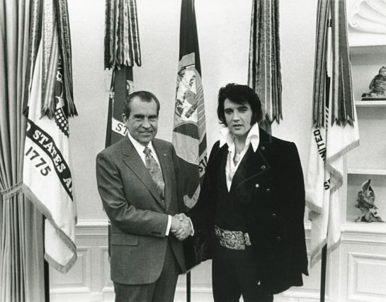 Elvis meets Nixon 12 21 1970
